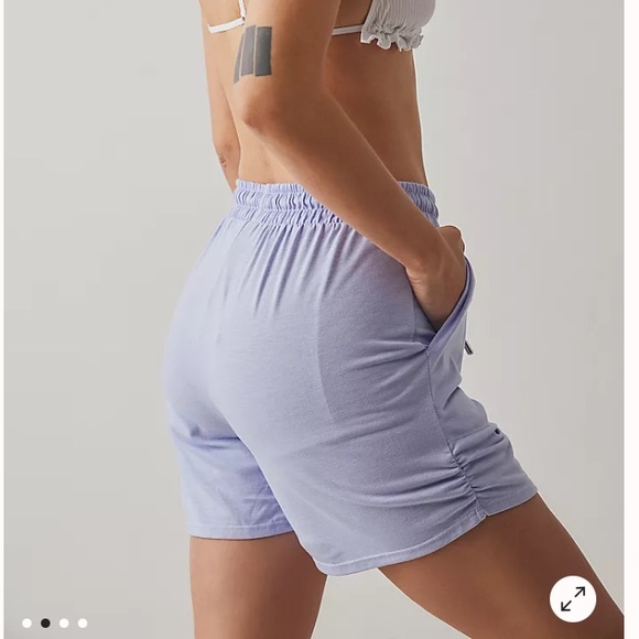 Free People Intimately Mix It Up Shorts in Periwinkle Various Sizes - Picture 4 of 5